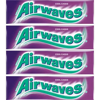 Žvýkačka Airwaves Cool Cassis 3+1