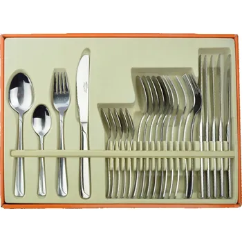 Příbor Jídelní servis Hoffner Elegance Sada příborů 24 ks LESK HF7550