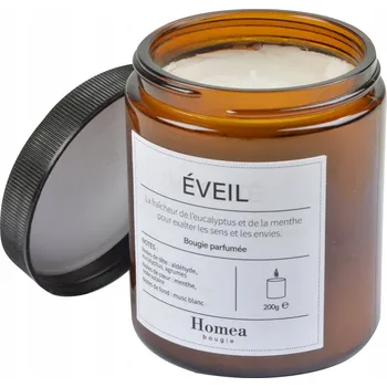 Svíčka VONNÁ SVÍČKA ve skleněné dóze CITRUSOVÁ