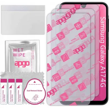 Pouzdro na mobilní telefon 3x Hybridní Sklo pro Samsung Galaxy A17 4G, alternativa tvrzeného skla