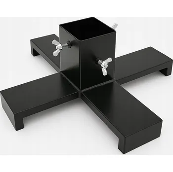 Stojánek na vánoční stromek Stojan na Vánoční Stromek s Nádobou na Vodu, Kovový Stojan na Stromek Loft