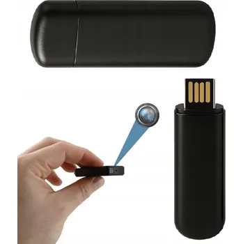 Bezpečnostní kamera SKRYTÁ KAMERA 1080P V USB DISKU DISKRÉTNÍ ZÁZNAM JEDNODUCHÉ OVLÁDÁNÍ