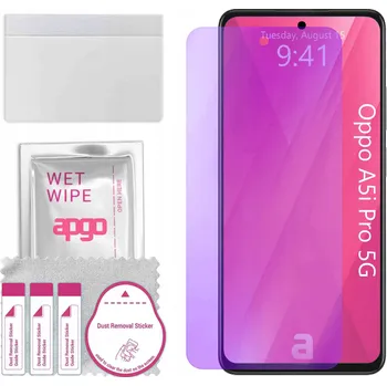 Pouzdro na mobilní telefon Hybridní Sklo Anti-Blue 9H na displej pro Oppo A5i Pro 5G