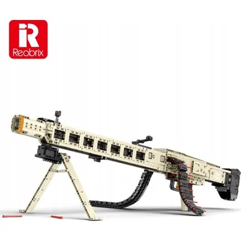 ostatní stavebnice Reobrix MG-42 Univerzální kulomet – objevte legendu z kostek, 1886 dílků