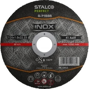 Řezný kotouč Řezný kotouč na ocel Stalco S-71683 115 x 22,2 mm