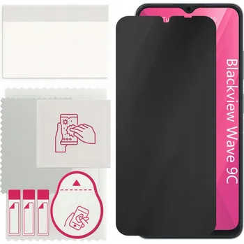 Pouzdro na mobilní telefon Sklo s filtrem soukromí pro Blackview Wave 9C, PRIVACY