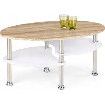 Konferenční stolek Konferenční stolek / Lavice s poličkou Medea, dub sonoma Halmar