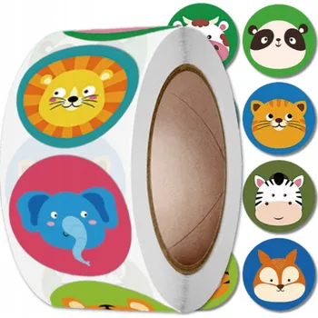 samolepka Motivační Samolepky pro děti, 500 kusů, 2,5 cm