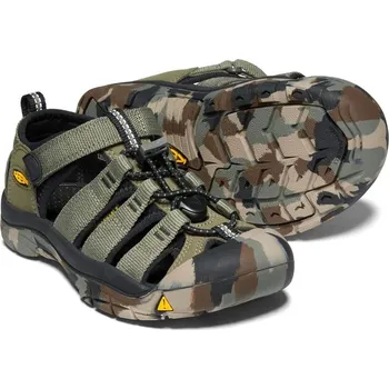 Chlapecká obuv dětské sandály KEEN NEWPORT H2 C dusty olive - 24