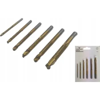 Vrták Sada frézovacích vrtáků do dřeva 3-8mm (sada 6 Ks)