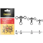 Delphin Obratlík Cross-Line Rollin T Swivel 10 ks Velikost: 6 Získejte slevu -5% za registraci v e-shopu