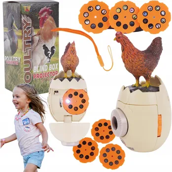 Projektor Projektor Multifunkční Různé Obrázky Efekty Diapozitivy Farma Vzory