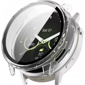 Pouzdro na mobilní telefon Pouzdro 2v1 s vestavěným sklem pro Gramin Venu 4 45mm - Číra Barva