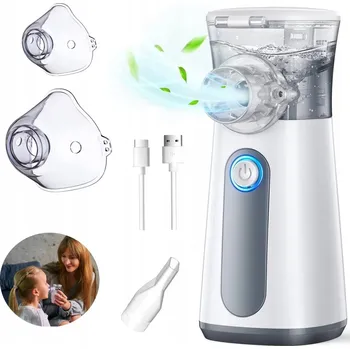 Bezpečnostní kamera INHALÁTOR NEBULIZÁTOR ULTRASONICKÝ PŘENOSNÝ PRO DĚTI I DOSPĚLÉ USB
