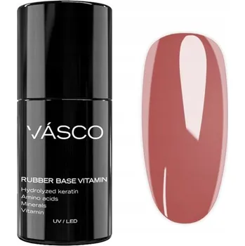 Lak na nehty Hybridní báze Vasco Rubber Base Cover Beige 7 ml