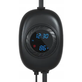 DIGITÁLNÍ TERMOSTAT DEN A NOC ELEKTRONICKÝ LCD VODOTĚSNÁ SONDA