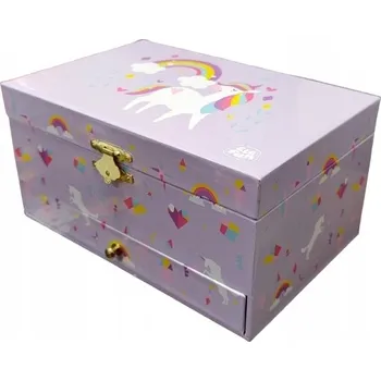 dětská sada na výrobu šperků ELEFUN CHIC STUDIO Sada na výrobu náramků a čelenek ŠPERKOVNICE FIALOVÁ