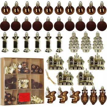 Vánoce CA0965 SADA VÁNOČNÍCH OZDOB 41 KS