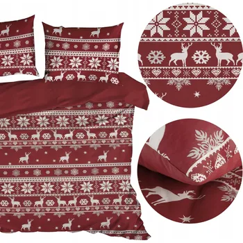 Povlečení Eurofirany OSLO vánoční Povlečení 160 x 200 cm