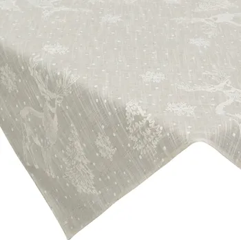 ubrus VÁNOČNÍ UBRUS CHO/08/B 85X85 BÉŽOVÝ