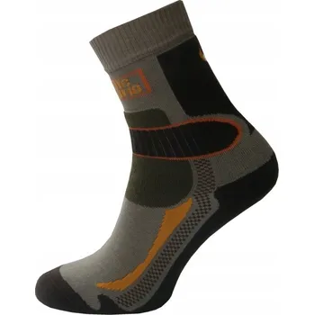 Pánské ponožky Kotníkové Ponožky Sesto Senso černé, vel. 45-47