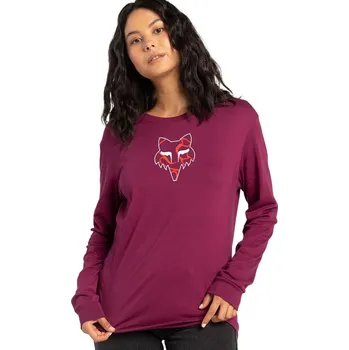 Dámské tričko Dámské triko FOX W Withered Ls Tee Magnetic - S