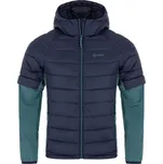 Pánská zateplená sportovní bunda KILPI Verons m tmavě zelená - S