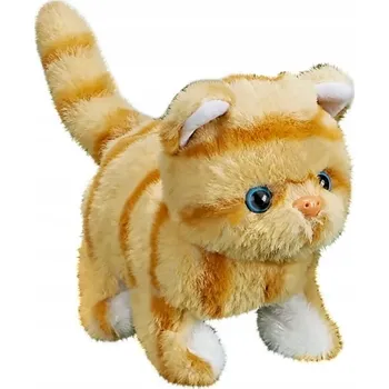 Hračka pro nejmenší Kočka Kotě Interaktivní Kočka s Zvukem – Chodí, Hýbe Ocasem