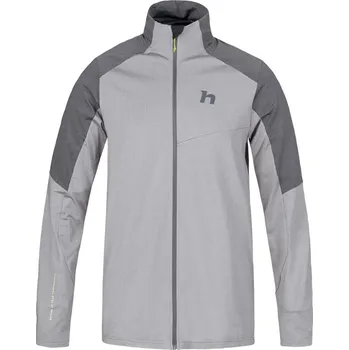 Pánská mikina mikina pánská HANNAH ENGE, quiet gray mel/asphalt mel - S