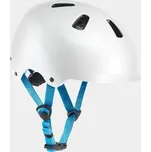 Dětská cyklistická přilba BONTRAGER Jet WaveCe 48-52 cm, bílá/Azure