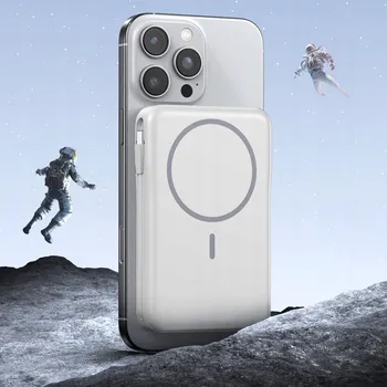 Powerbanka MAGNETICKÁ POWERBANKA 10000MAH PD20W BEZDRÁTOVÁ S KABELEM PRO TELEFON