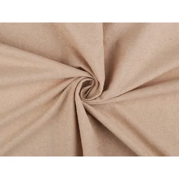 Bavlněné froté s nepropustnou membránou METRÁŽ - 6 (020) béžová světlá