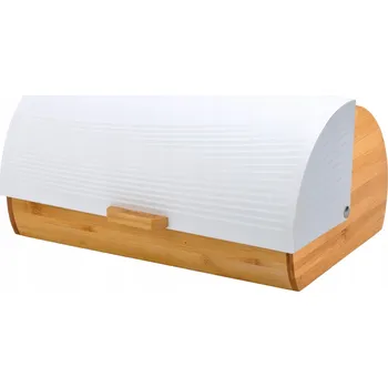 chlebník Jednodílný chlebník Brunbeste bílý kovový