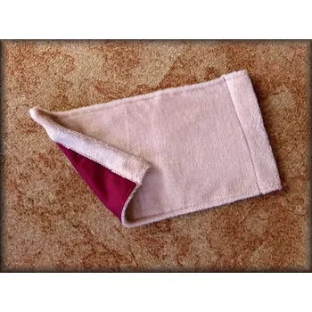 HAMAKA na šroubovací tyčky - vínová + starorůžová