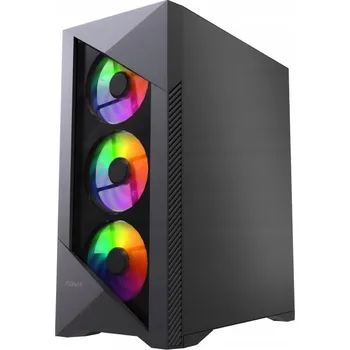 PC skříň Počítačová Skříň Gembird Fornax 900 ARGB Midi Tower černé