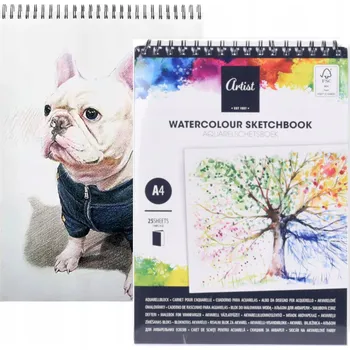 Blok Blok na akvarel A4 Artist
