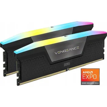 Operační paměť Paměť RAM Corsair DDR5 32 GB (2 x 16 GB) 5600 MHz CL40 Vengeance RGB