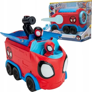 autíčko Vozidlo Marvel Spidey And His Amazing Friends Web Spinning Hauler