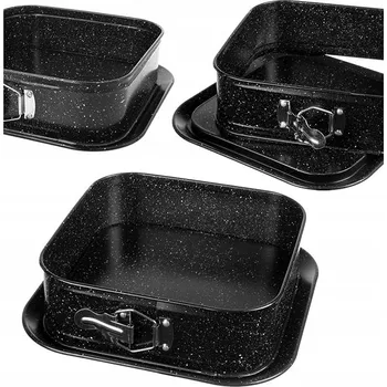 Nádoba na pečení FORMA NA PEČENÍ FORMA NA DORT FORMA NA KOLÁČ S MRAMOROVÝM VZOREM, VYJÍMATELNÉ DNO