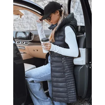 Dámská vesta Dámská vesta DSTREET TMAVĚ ŠEDÁ L