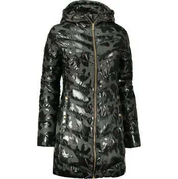 Dámský kabát Dámský kabát SAM 73 ALISHA WB 806 TMAVĚ ZELENÁ XS