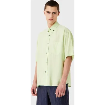 Pánská košile Košile Emporio Armani Green 1194398 S