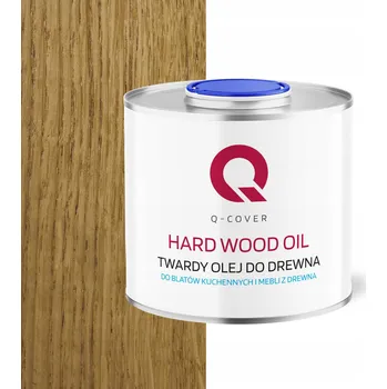 Olej na dřevo Olej na Tvrdé Dřevo pro Impregnaci nábytku a teras 500ml Bezbarvý Matný