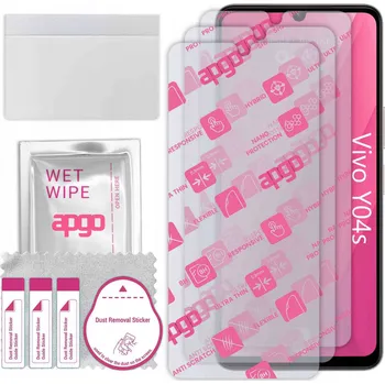 Pouzdro na mobilní telefon 3x Hybridní Sklo pro Vivo Y04s, alternativa tvrzeného skla