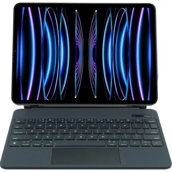 Pouzdro na tablet JP Magnetic Keyboard MK01 pouzdro na tablet s displejem, iPad Pro 11 2018 / 2020 / 2021 / 2022, iPad Air 4 10.9 2020 / Air 5 10.9 2022 / Air 11 2024 / 2025, černé