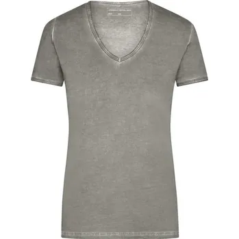 James & Nicholson (Daiber) Dámské tričko Gipsy JN975 - Šedá | S