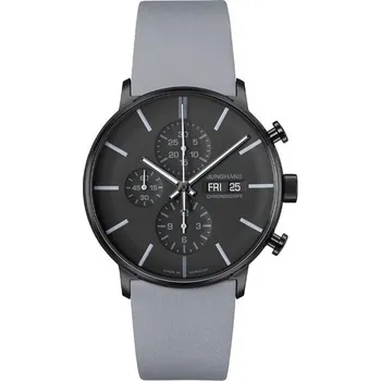 Hodinky Junghans Form A Chronoscope EN 27/4371.01 + 5 let záruka a dárek ZDARMA