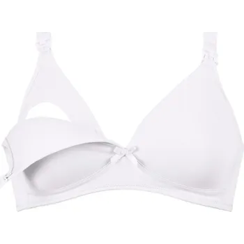 Podprsenka Vyztužená kojící podprsenka 5666 bílá - bílá - 85E