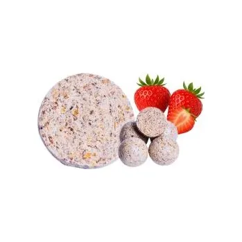 Boilies KAPRPRO BOILIES AKTIVNÍ BÍLÉ 20 a 24mm BOILIES JAHODA 5kg, 20mm sáček 5kg