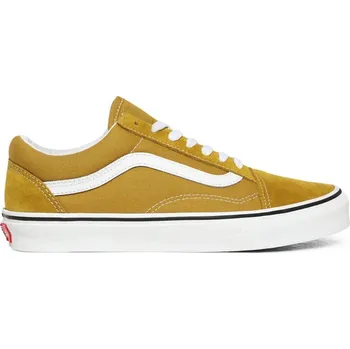 Pánské tenisky lifestylová obuv VANS UA OLD SKOOL, OLIVE OIL/TRUE WHITE - 36,5
